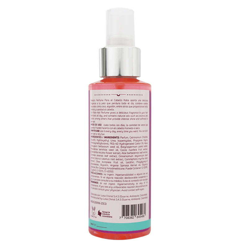 Hair Perfume Mist Poderosa - Vanilla Fragrance